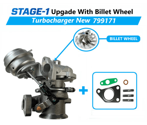 Turbocharger upgrade stage - turbocharger, 1