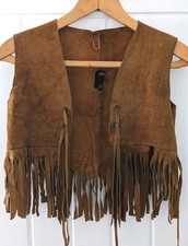 Genuine Vintage Leather Suede