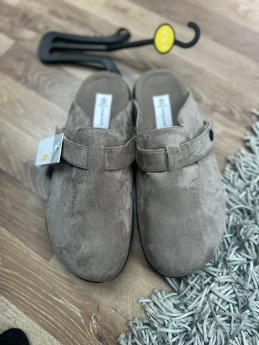Mens taupe coloured leather - mens,