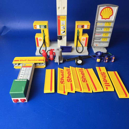 Playmobil shell garage petrol - playmobil,