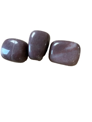 Purple aventurine tumble stone - aventurine,