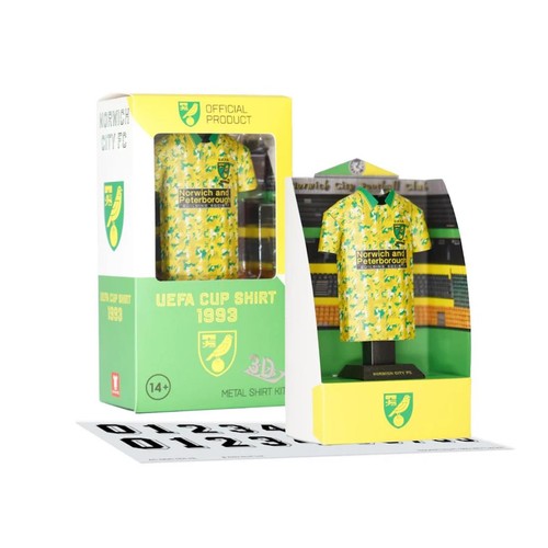 Norwich city metal football - norwich,
