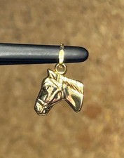 14ct gold horse head