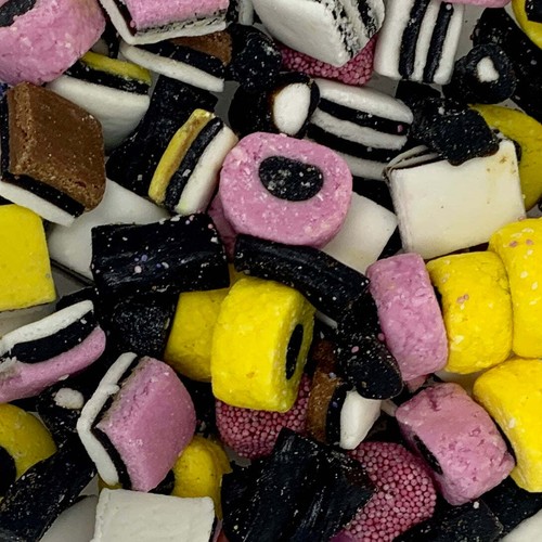 Liquorice allsorts retro - allsorts,