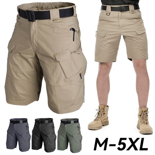 Men cargo tactical shorts - men's,