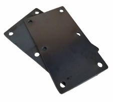 TRAILER PARTS SUSPENSION MOUNTING PLATES - 6 BOLT 250/350/500KG UNITS (ONE PAIR)
