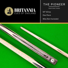 Britannia Snooker Cue 1 Piece