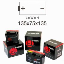 6697335 Battery Cb7-A Vespa Pk