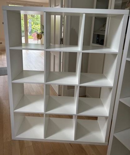 Ikea kallax white shelving - ikea,
