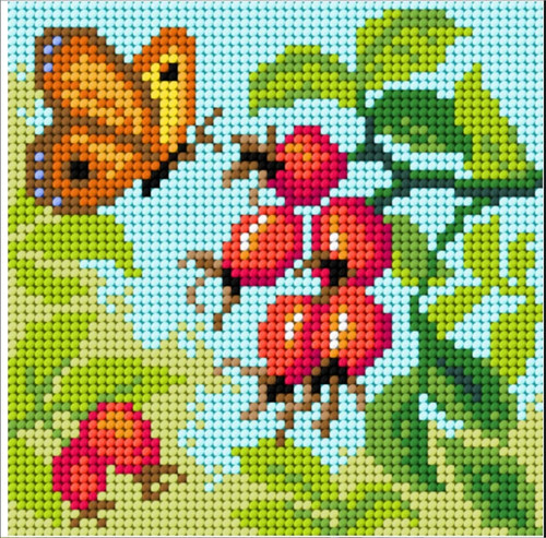 Orchidea tapestry kit - orchidea,