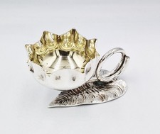 VICTORIAN SILVER PLATED LILY