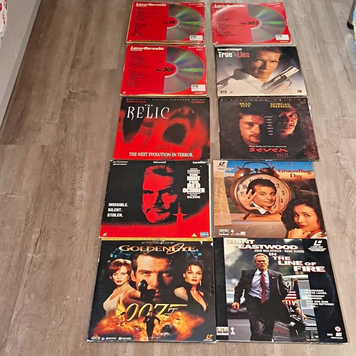 Laserdisc mixed lot incl - 10,