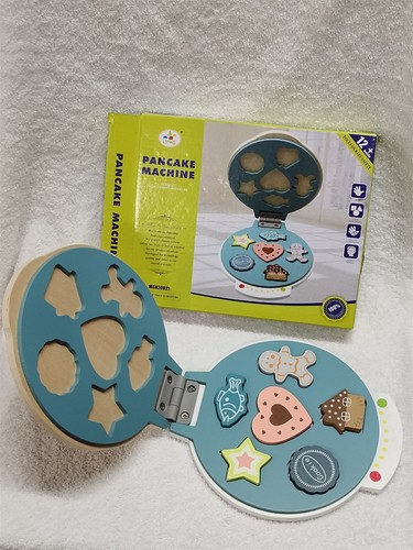 Kids wooden pancake machine - kids,