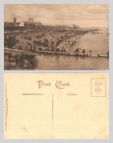 Vintage postcard cleethorpes - vintage,