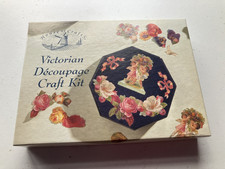 Victorian Decoupage Kit DIY Projects Scraps decoupage craft kit Card VICTORIAN