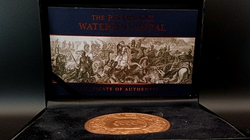 Pistrucci waterloo medal - waterloo,