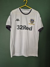 Authentic Leeds United FC Kappa Centenary White Home Shirt 2019/2020, Large