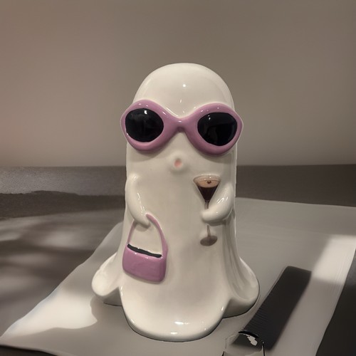 New ceramic ghost with - 10”,