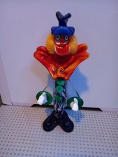 Murano Glass Clown Figurine