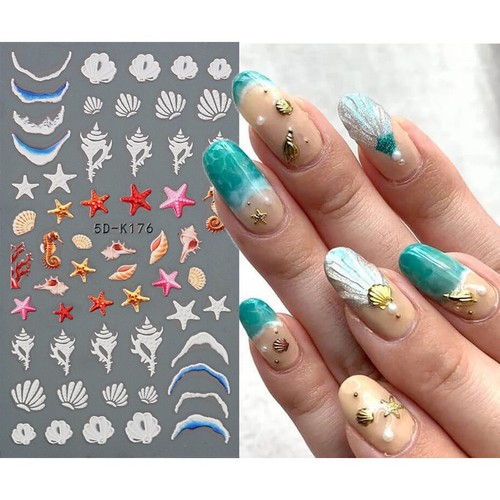 Nail art stickers decals - art,
