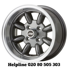 Mini 13x7 Alloy Wheels x 4 /