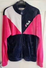 Fila Velour Colour Block Zip