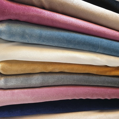 Plain soft velour velvet - velour,