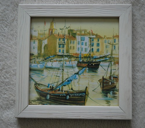 Wooden white hanging photo - wooden,