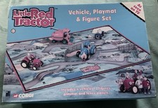 ‘Corgi’ Little Red Tractor Play Set With Playmat Included (Used + Box Faded)