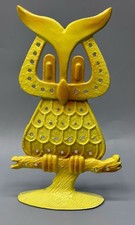 Vintage Owl Bird Earring