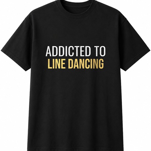 Addicted line dancing mens - addicted,