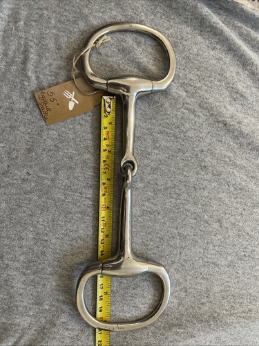 Eggbutt snaffle bit - eggbutt,