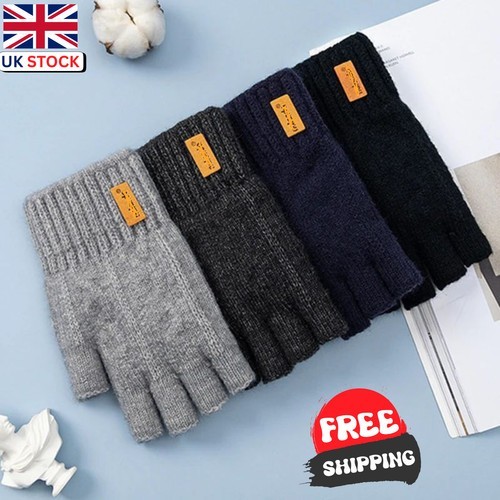 Thermal fingerless gloves - fingerless,
