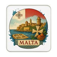 Malta Fridge Magnet: Cute
