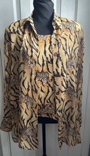 Paolo Santini 100% Silk Tiger