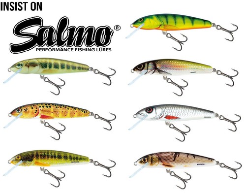 Salmo minnow floating - minnow,