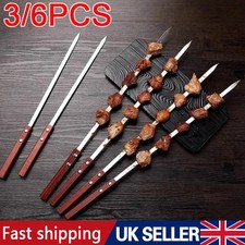 12pcs barbecue skewers flat - barbecue,