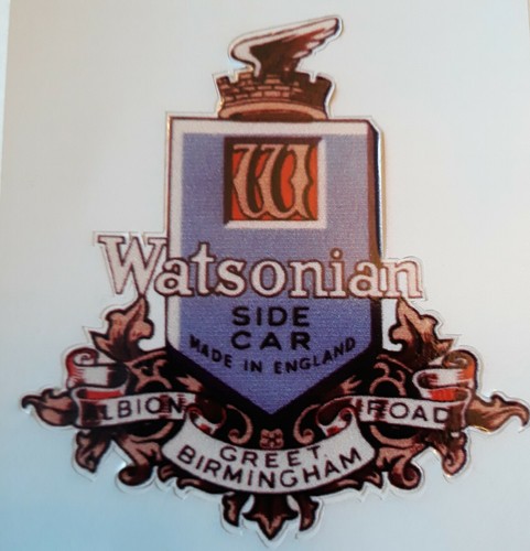 Watsonian side car sticker - car,