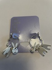 Claire’s Accessories - Dangle Bunny Rabbit Earrings 
