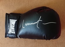 Lennox Lewis signed boxing glove