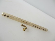Brass door handle spindle bar - door,