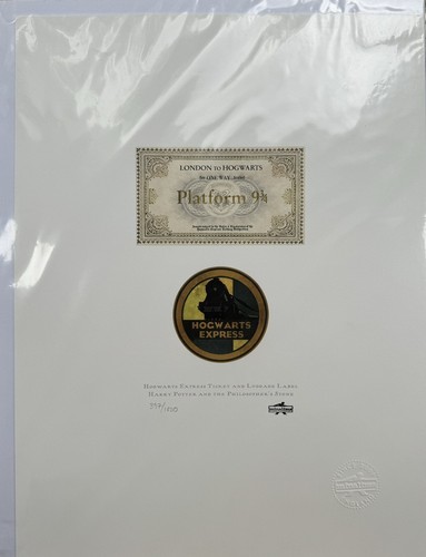 Harry potter hogwarts - potter, ticket