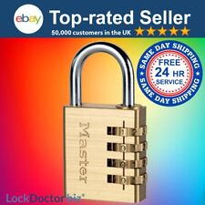 Master Lock Gold Aluminium