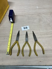 Vintage GPO BT Long Nose  pliers X 3 - 1970s Ref 98