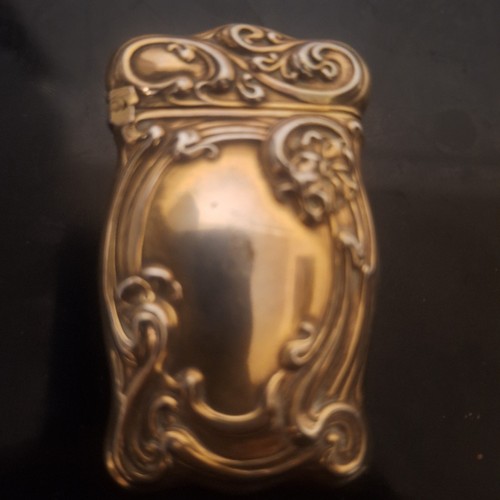Antique sterling silver match - sterling,