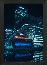 Canary Wharf London Night