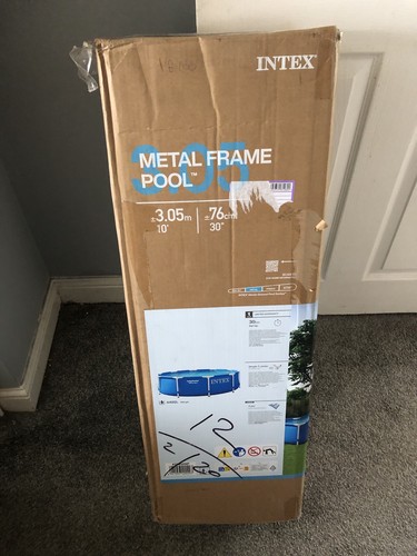 Metal frame pool 10ft - metal,