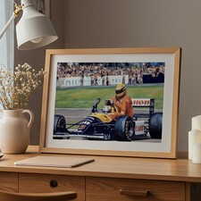 F1 Senna Mansell Taxi Ride A3