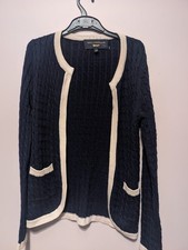 Woman Cardigan Paul Costelloe Wool M Size UK 10-12 Used
