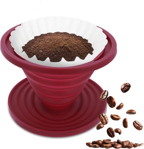Collapsible pour over - pour, coffee